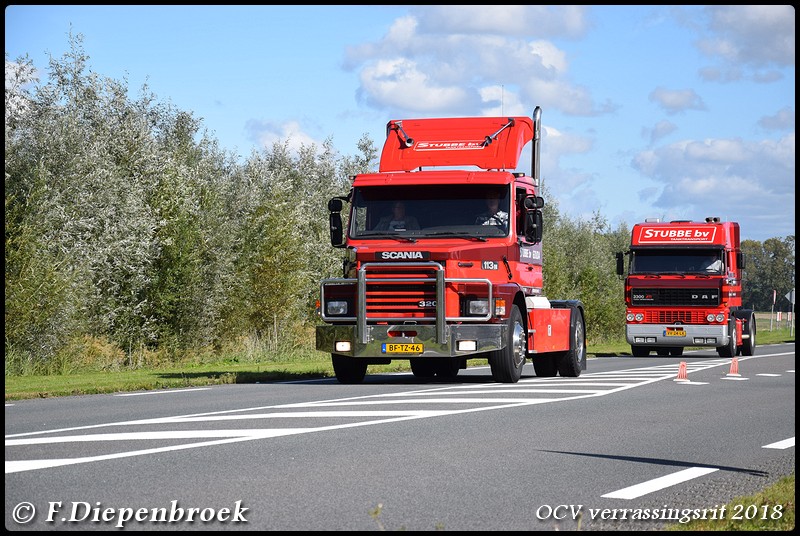 Stubbe Scania en DAF-BorderMaker - OCV Verrassingsrit 2018