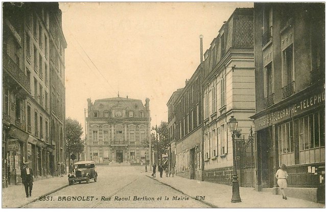 carte-postale-ancienne-93-bagnolet-la-poste-telegr Documentatie CitroÃ«n