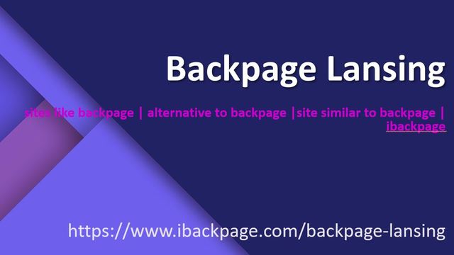 Backpage lansing image ibackpage