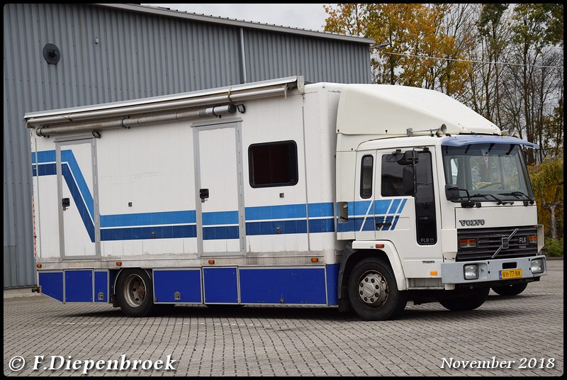 VH-77-NK Volvo FL6 2-BorderMaker - 2018