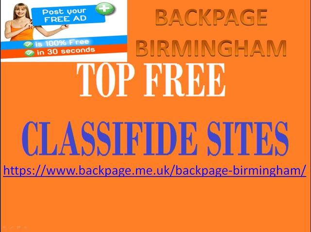 Backpage Birmingham Alternative to backpage