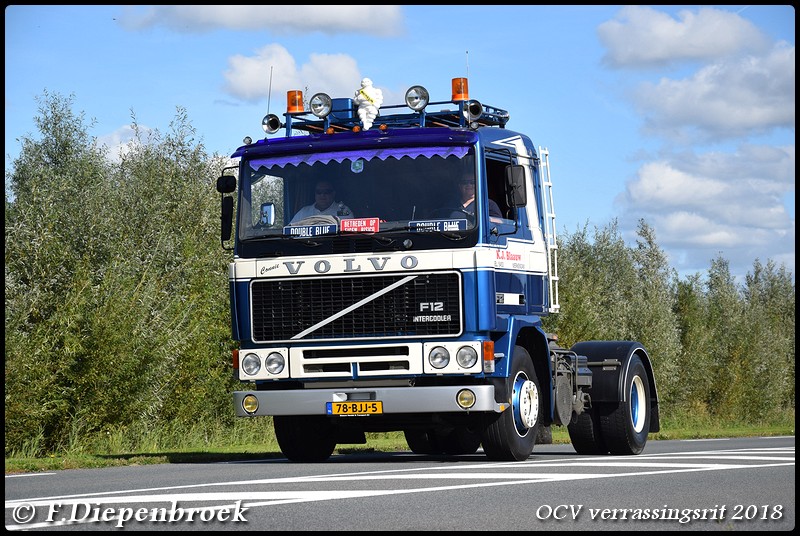 78-BJJ-5 Volvo F12 K J Blauw-BorderMaker - OCV Verrassingsrit 2018
