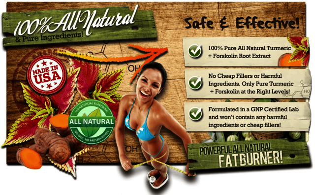Turmeric Forskolin : FaÃ§on naturelle de brÃ»ler l Turmeric Forskolin
