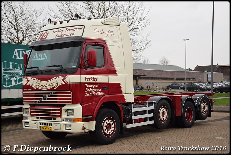 BF-VT-40 Volvo FH12 Verkley Bodegraven-BorderMaker - Retro Truck tour / Show 2018