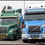 Line up Volvo NH12-BorderMaker - Retro Truck tour / Show 2018