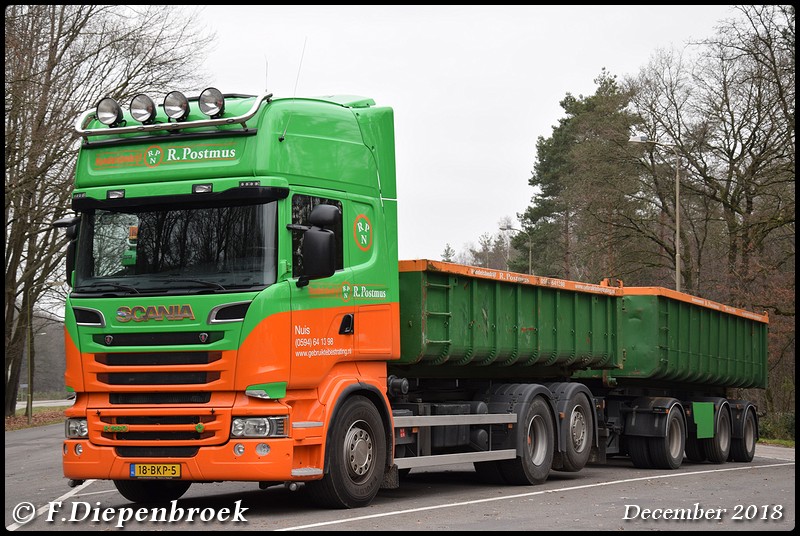 18-BKP-5 Scania R560 Postmus Nuis-BorderMaker - 2018