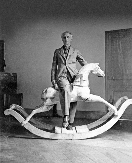 max-ernst-with-rocking-horse-web Max ERNEST Self-Portrait Abstract