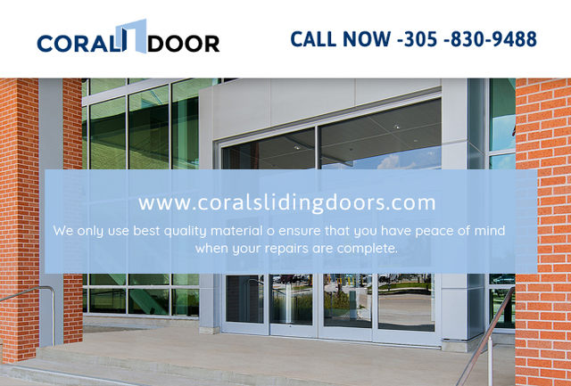 Coral Sliding Doors Miami  Coral Sliding Doors Miami | Call Now: 305 -830-9488