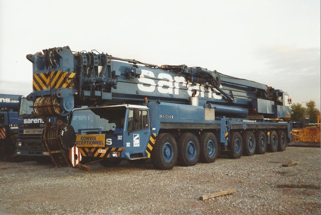 Sarens 14 Historie verticaal transport