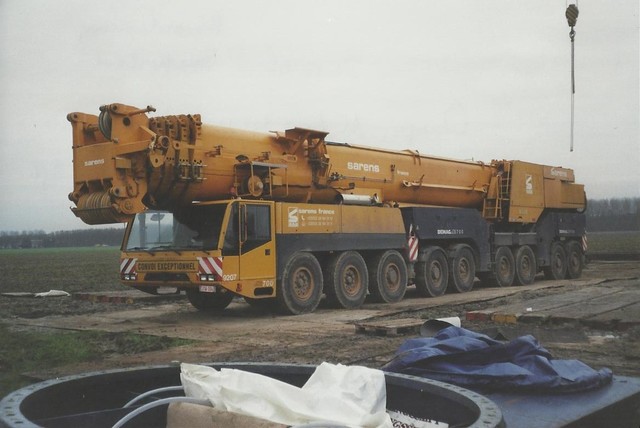 Sarens 25 Historie verticaal transport