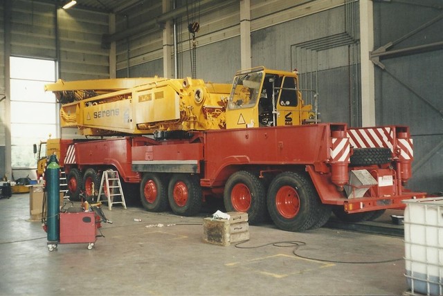 Sarens 34 Historie verticaal transport