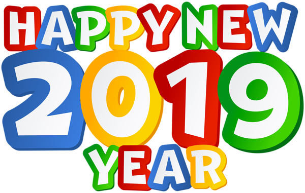 2019 Happy New Year PNG Clip Art Image General