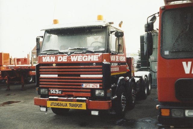 Van de Weghe Scania 1 Historie