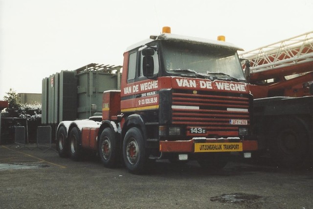 Van de Weghe Scania Historie