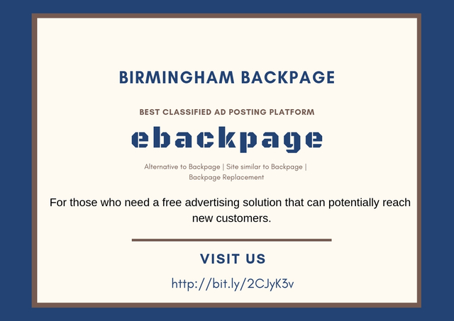 Birmingham Backpage (ebackpage) Birmingham Backpage – Best classified ad posting platform