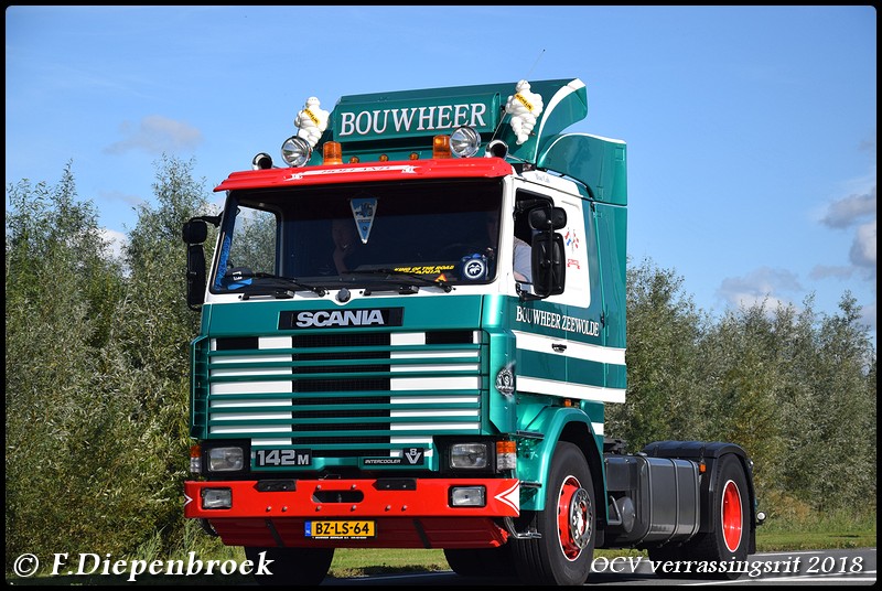 BZ-LS-64 Scania 142 Bouwheer-BorderMaker - OCV Verrassingsrit 2018