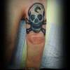 skull tattoo finger tattoo - dovmeistanbul1 dövmeci dövm...
