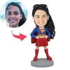 Superhero Woman Custom Bobb... - Custom Bobbleheads