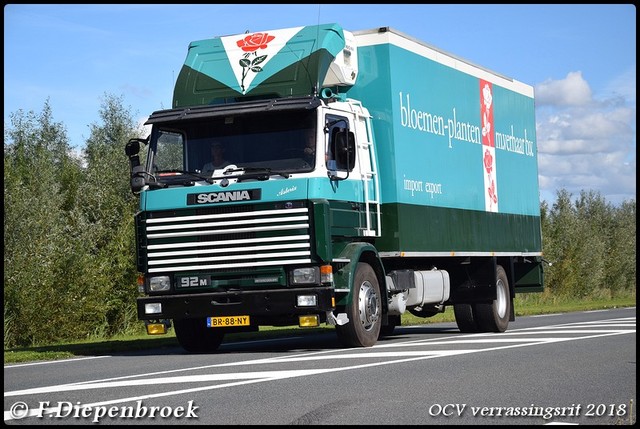 BR-88-NY Scania 92M M Verhaar-BorderMaker OCV Verrassingsrit 2018