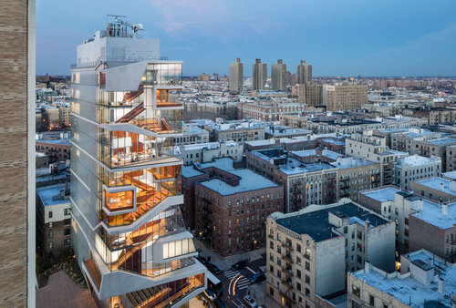 Roy and Diana Vagelos Education Center designed by Pavel Bendov Inc