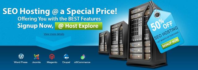 Discounted SEO Hosting Services Host Explore