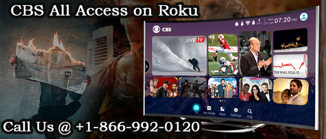 Access CBS All Access on Roku Picture Box
