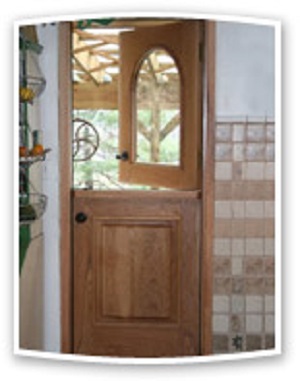 Solid Wood Exterior Dutch Doors YesterYear’s Vintage Doors, LLC