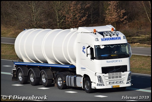 84-BGX-8 Volvo FH4 Schoenmaker-BorderMaker Rijdende auto's 2019