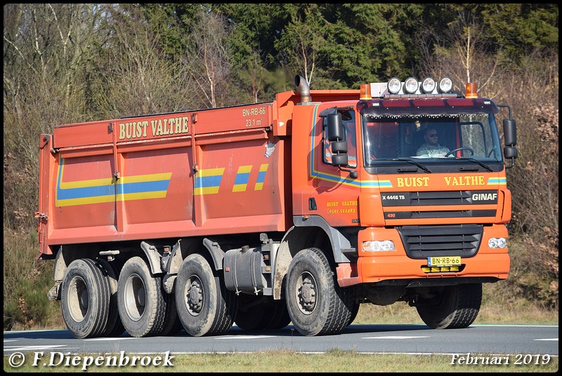 BN-RB-66 Ginaf Buist Valthe2-BorderMaker - Rijdende auto's 2019