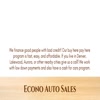 buy here pay here denver - Econo Auto Sales