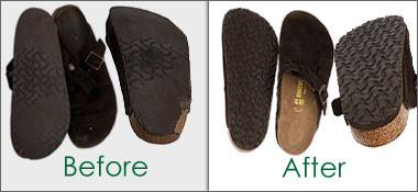 Birkenstock Sandal Repair- Model Shoe Renew 5 Model Shoe Renew