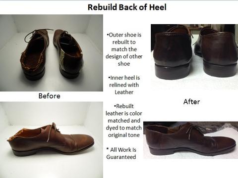 Shoe Repair San Francisco- Model Shoe Renew 6 Model Shoe Renew