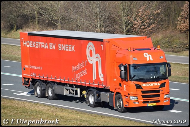 54-BKD-4 Scania R370 Hoekstra Sneek-BorderMaker Rijdende auto's 2019