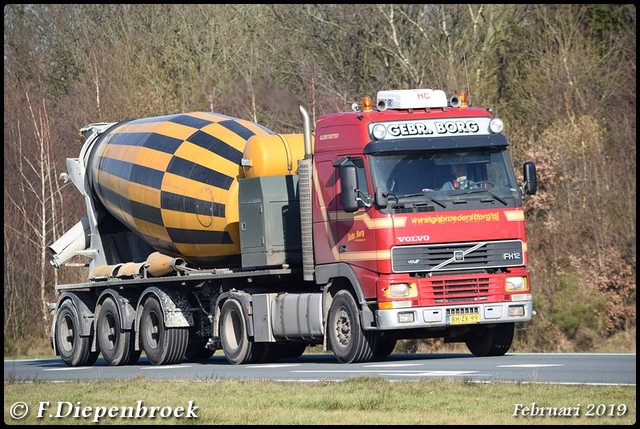 BH-ZX-99 Volvo FH12 Gebr Borg2-BorderMaker Rijdende auto's 2019