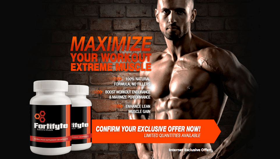 Fortifyte Extreme Muscle : Muscle Building Supplem Picture Box