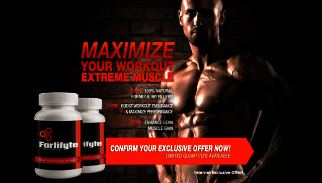Fortifyte Extreme Muscle : Muscle Building Supplem Picture Box