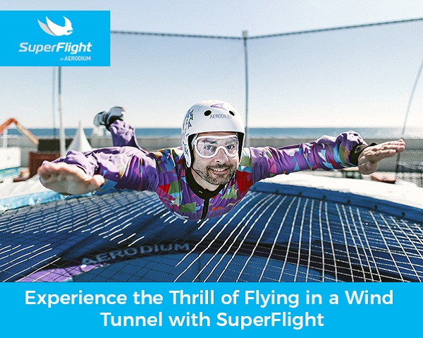 Experience the Thrill of Flying in a Wind Tunnel Picture Box