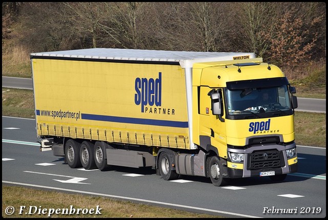 WGM 21435 Renault T Sped Partner-BorderMaker Rijdende auto's 2019