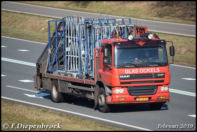 BR-TS-72 DAF CF Glas Ockels-BorderMaker Rijdende auto's 2019