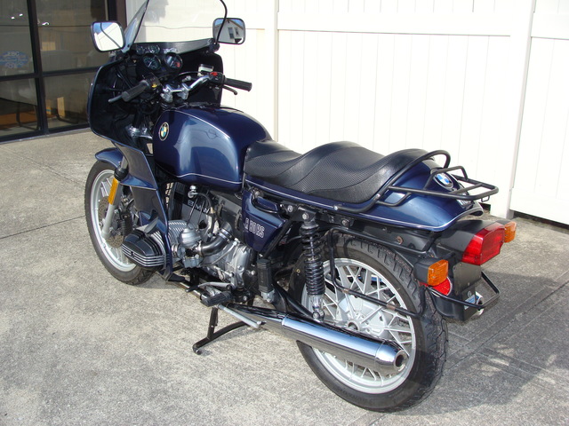 DSC01543 1984 R80RS, Dark Blue Metallic #6173587 Koni's, Corbin, accessory Sidestand, Krauser Saddlebags. Fresh 10K Service.