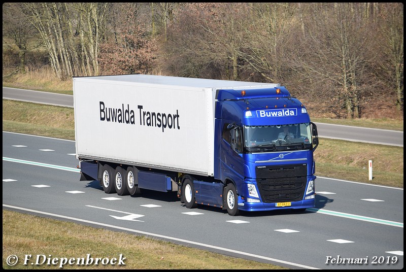 87-BKZ-2 Volvo FH4 Buwalda2-BorderMaker - Rijdende auto's 2019