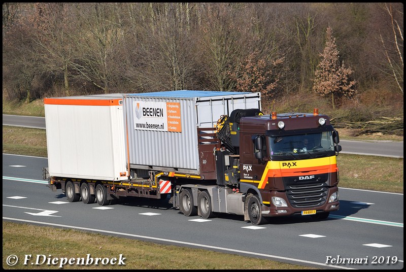 99-BHF-1 DAF 106 Pax-BorderMaker - Rijdende auto's 2019