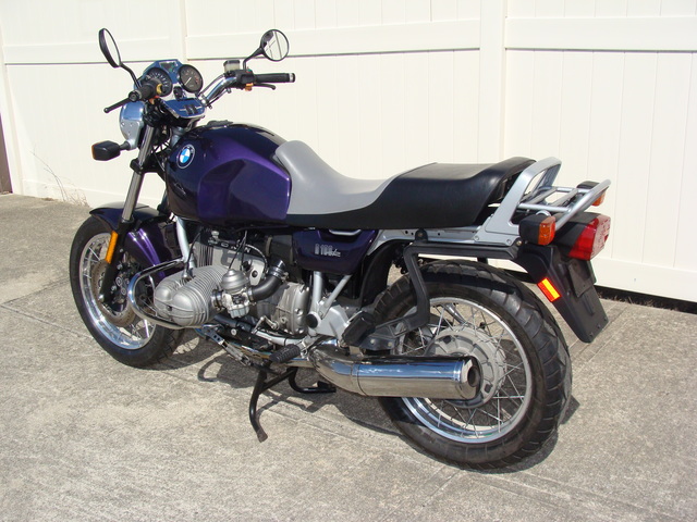 DSC01456 1992 BMW R100R, Purple. #0280286 VGC! Only 17,828 Miles!! Just completed BMW Factory Major Service (10K)++