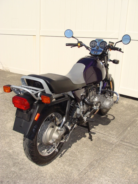 DSC01469 1992 BMW R100R, Purple. #0280286 VGC! Only 17,828 Miles!! Just completed BMW Factory Major Service (10K)++