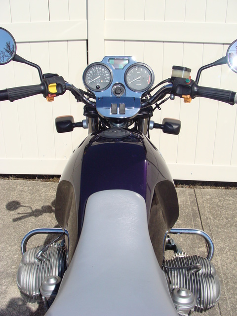 DSC01470 1992 BMW R100R, Purple. #0280286 VGC! Only 17,828 Miles!! Just completed BMW Factory Major Service (10K)++