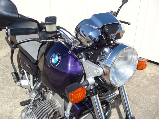 DSC01479 1992 BMW R100R, Purple. #0280286 VGC! Only 17,828 Miles!! Just completed BMW Factory Major Service (10K)++