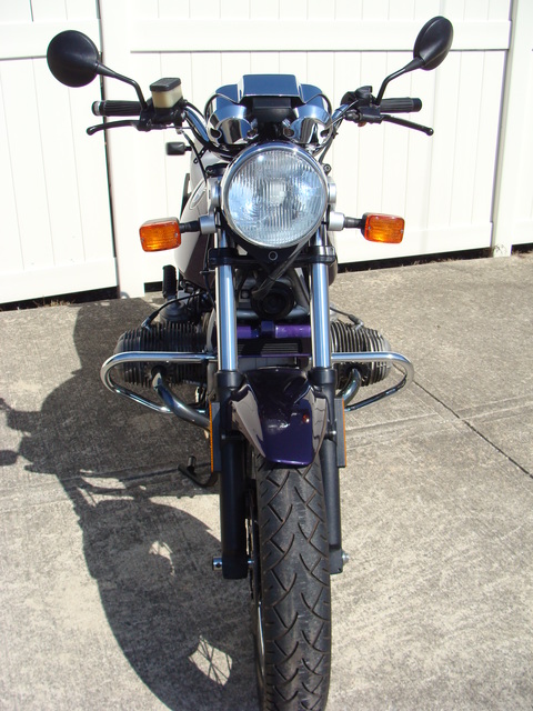 DSC01485 1992 BMW R100R, Purple. #0280286 VGC! Only 17,828 Miles!! Just completed BMW Factory Major Service (10K)++
