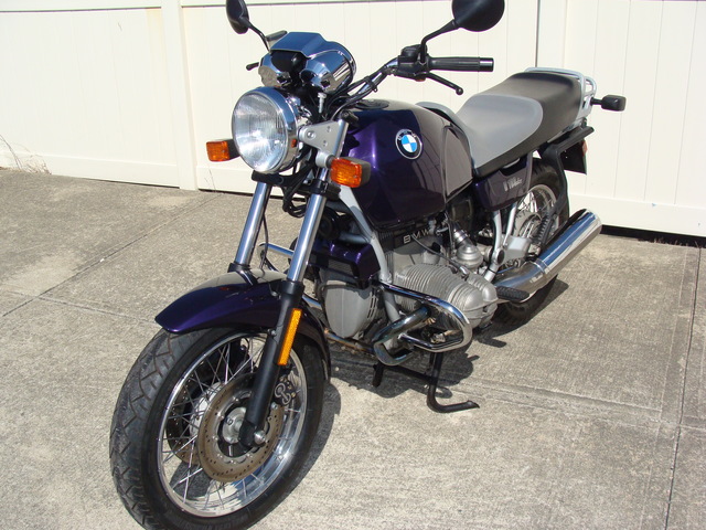 DSC01486 1992 BMW R100R, Purple. #0280286 VGC! Only 17,828 Miles!! Just completed BMW Factory Major Service (10K)++