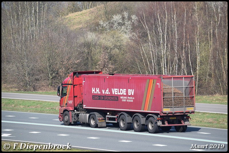 40-BBB-5 MB HH v.d Velde-BorderMaker - Rijdende auto's 2019