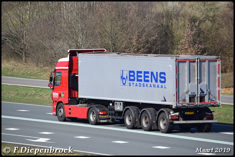 61-BHK-6 DAF CF Beens Stk2-BorderMaker - Rijdende auto's 2019